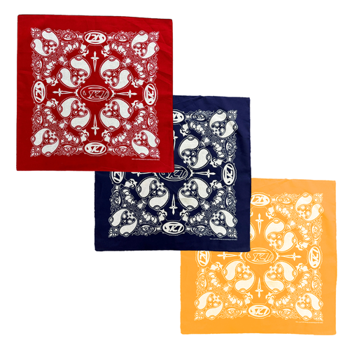 Ski® Cotton Bandanas 3-Pack